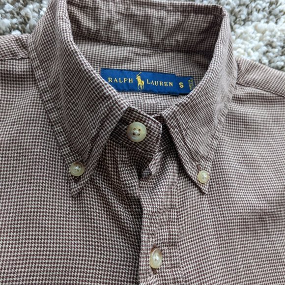 👔👔Ralph Lauren+1👔 Button Down Collared Shirt Size Small - Picture 5 of 11